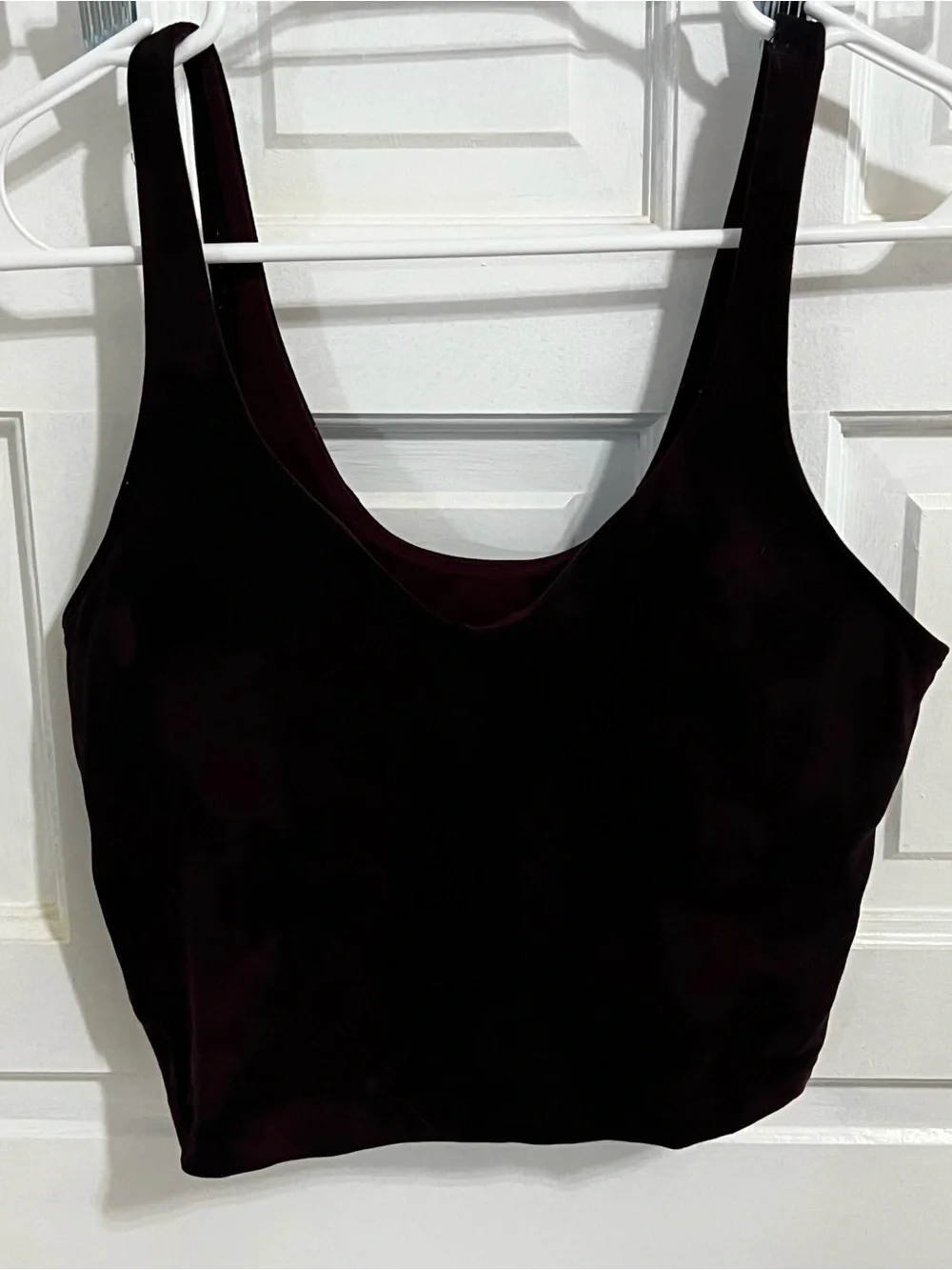 lululemon athletica Scoop Neck Tank Top - Deep Burgundy